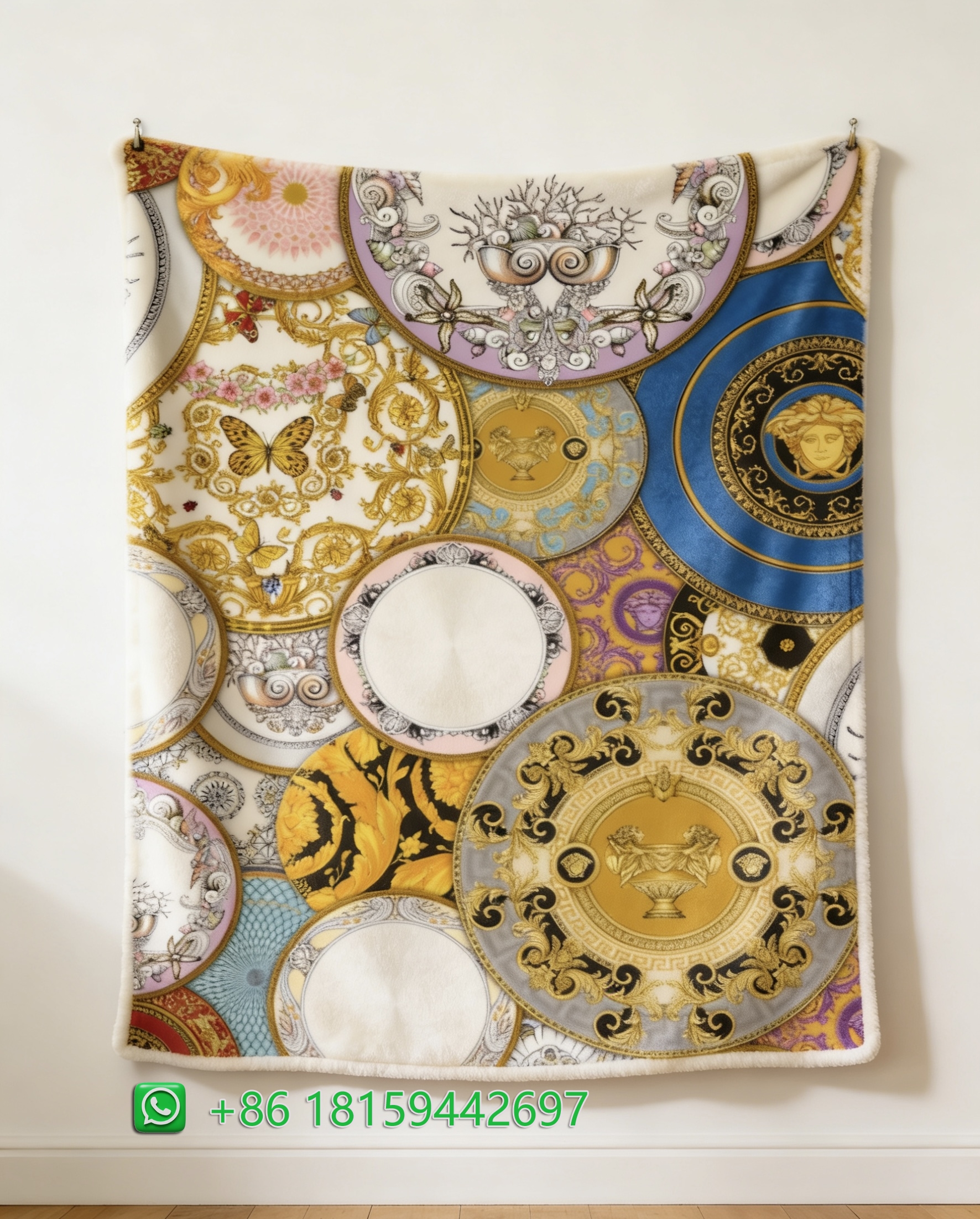 Versace Throw Blankets